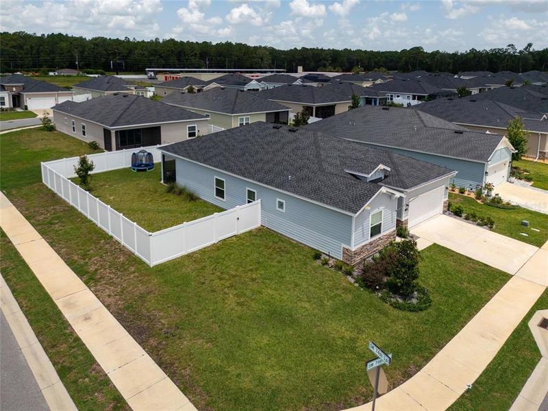 Front exterior of a new home in Liberty Village: Liberty Village - Phase One, Ocala, FL, highlighting curb appeal (Image 1).