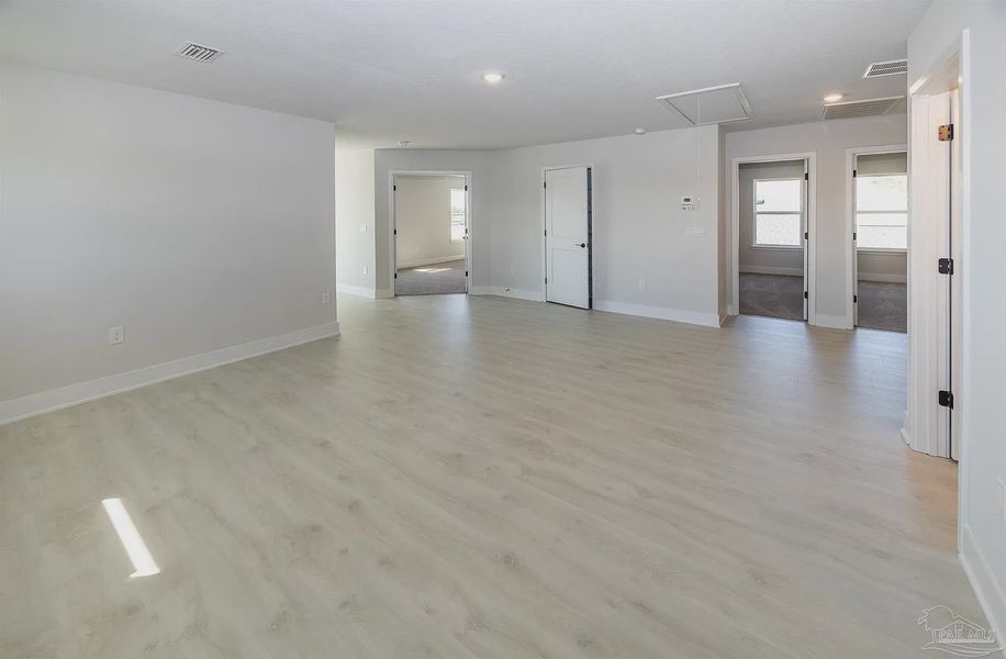 Spacious, unfurnished interior of a new home in Parkland Place, Pace (Image 29). Spacious, unfurnished interior of a new home in Parkland Place, Pace (Image 29).