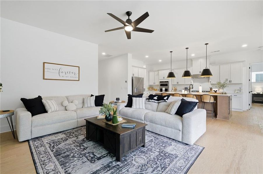 Furnished interior view inside a new home in , Cumming (Image 32). Furnished interior view inside a new home in , Cumming (Image 32).