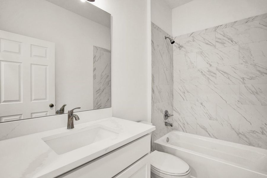 Furnished interior view inside a new home in , Lantana (Image 4).