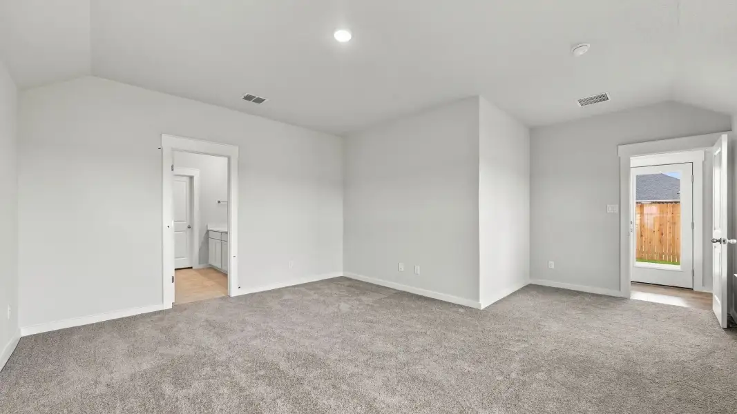 Furnished interior view inside a new home in Carillon, Manor (Image 18).