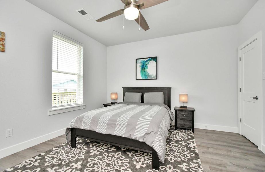 Furnished interior view inside a new home in , Galveston (Image 9). Furnished interior view inside a new home in , Galveston (Image 9).