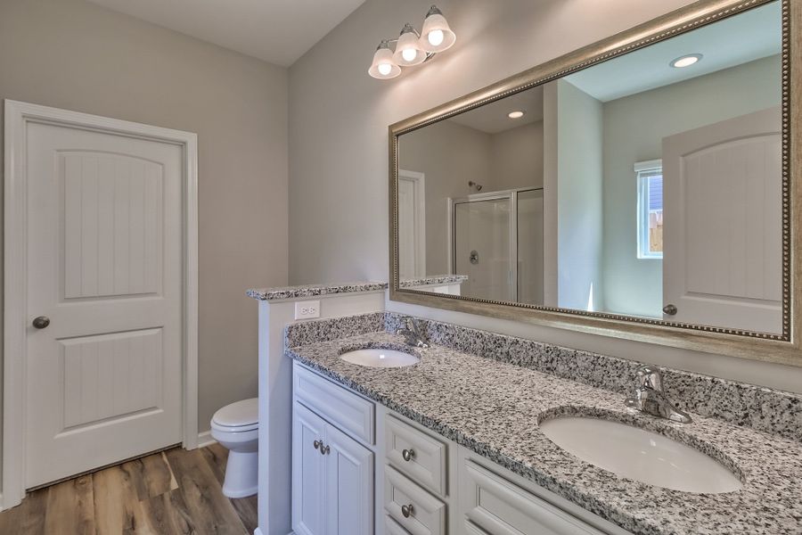 Representative furnished interior of a home built from the Dahlia by Great Southern Homes in Rolling Hills, Prosperity (Image 8).