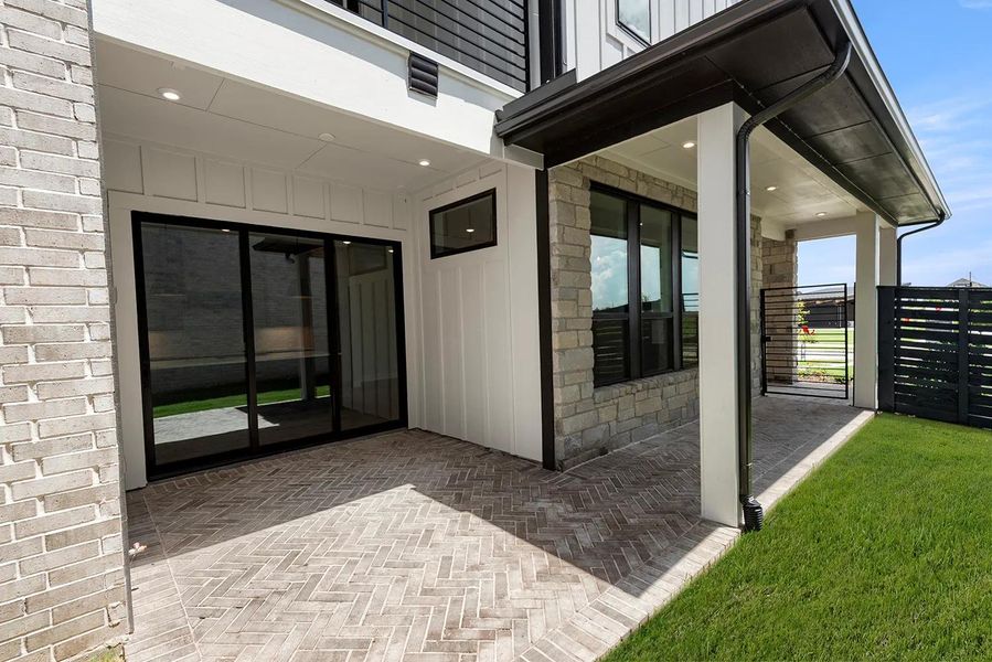 Hastings A Outdoor living area