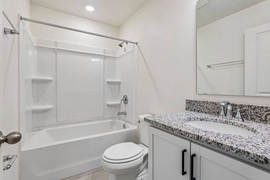 Furnished interior view inside a new home in Reserve at Forest Lake Townhomes, Lake Wales (Image 10).