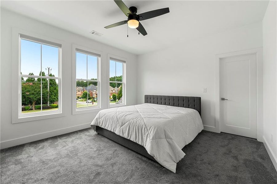 Furnished interior view inside a new home in , Dacula (Image 44).