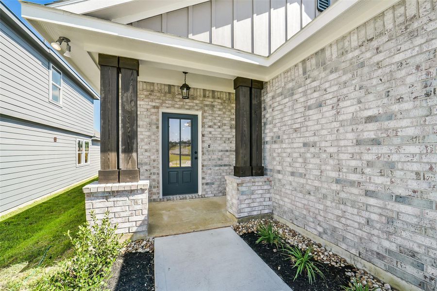 Exterior details and patio area of a home in Mostyn Springs, Magnolia (Image 15). Exterior details and patio area of a home in Mostyn Springs, Magnolia (Image 15).