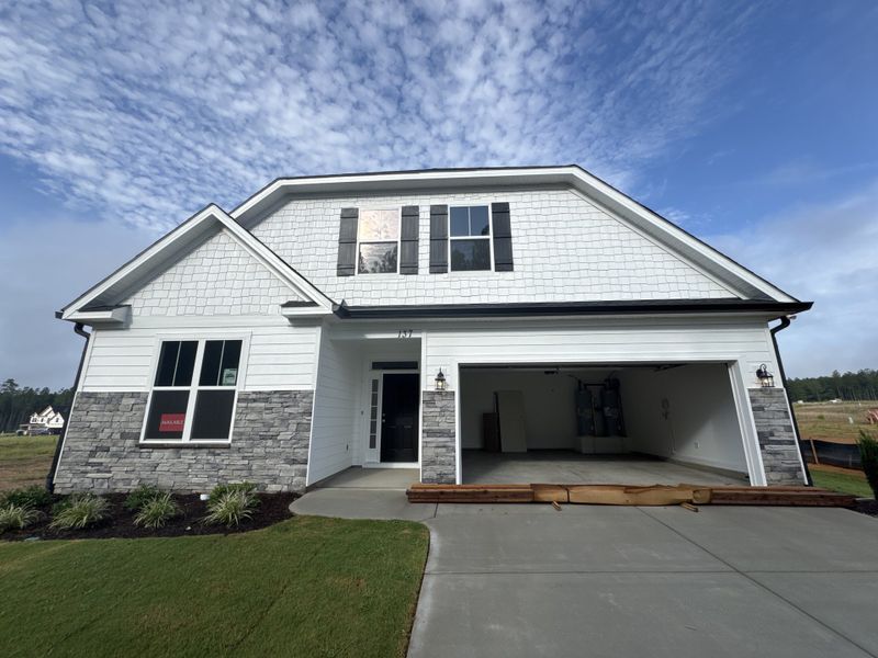 Front exterior of a new home in Tillery Park, Grovetown, GA, highlighting curb appeal (Image 17). Front exterior of a new home in Tillery Park, Grovetown, GA, highlighting curb appeal (Image 17).