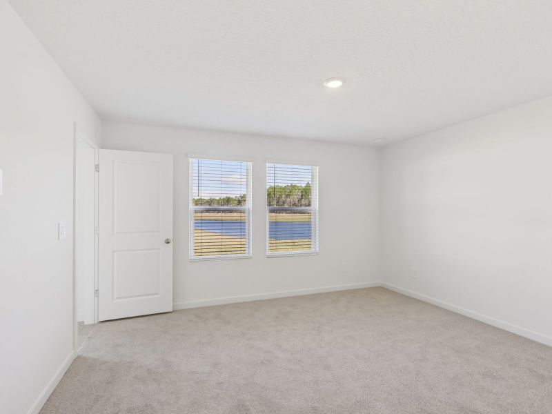 Spacious, unfurnished interior of a new home in Flagler Village - Classic Series, Palm Coast (Image 11). Spacious, unfurnished interior of a new home in Flagler Village - Classic Series, Palm Coast (Image 11).