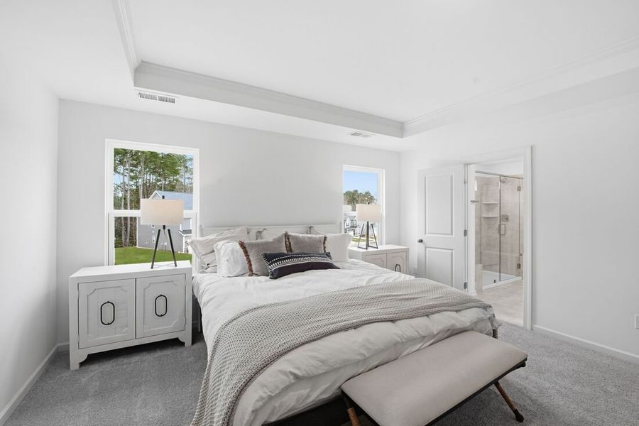Representative furnished interior of a home built from the Bedford by Taylor Morrison in Hickory Grove, Sanford (Image 10).