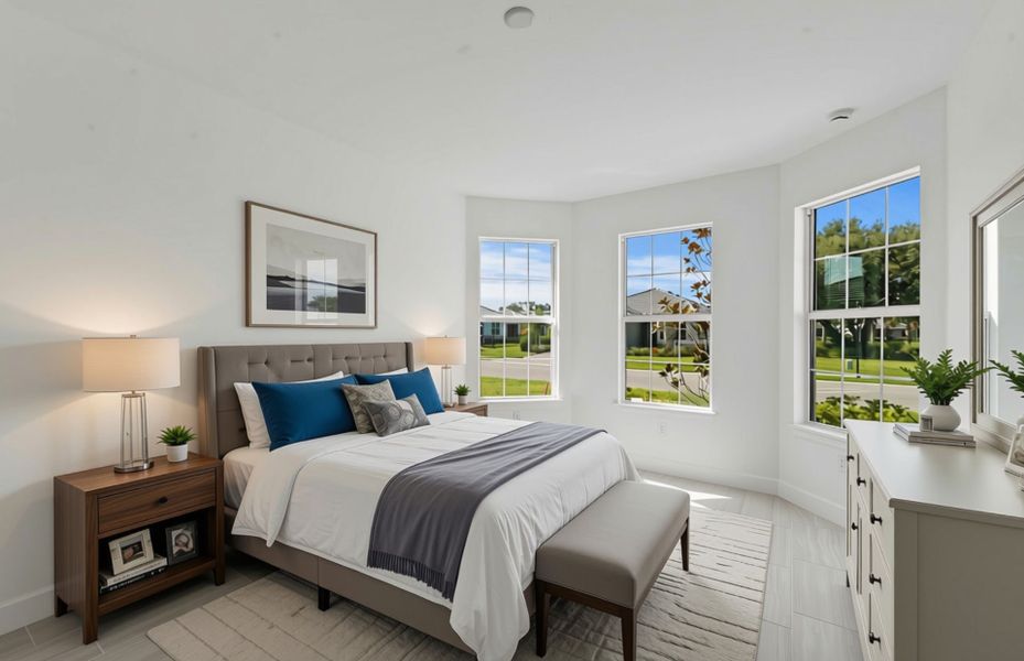Furnished interior view inside a new home in Legacy Groves, Nokomis (Image 6).