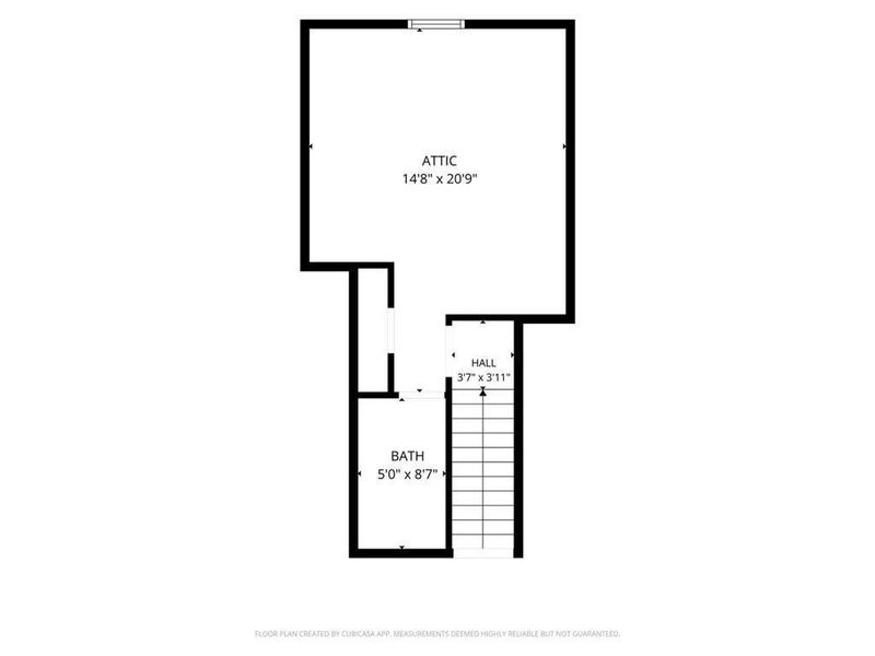 2D floor plan layout of this home in , Mansfield, GA (Image 7).