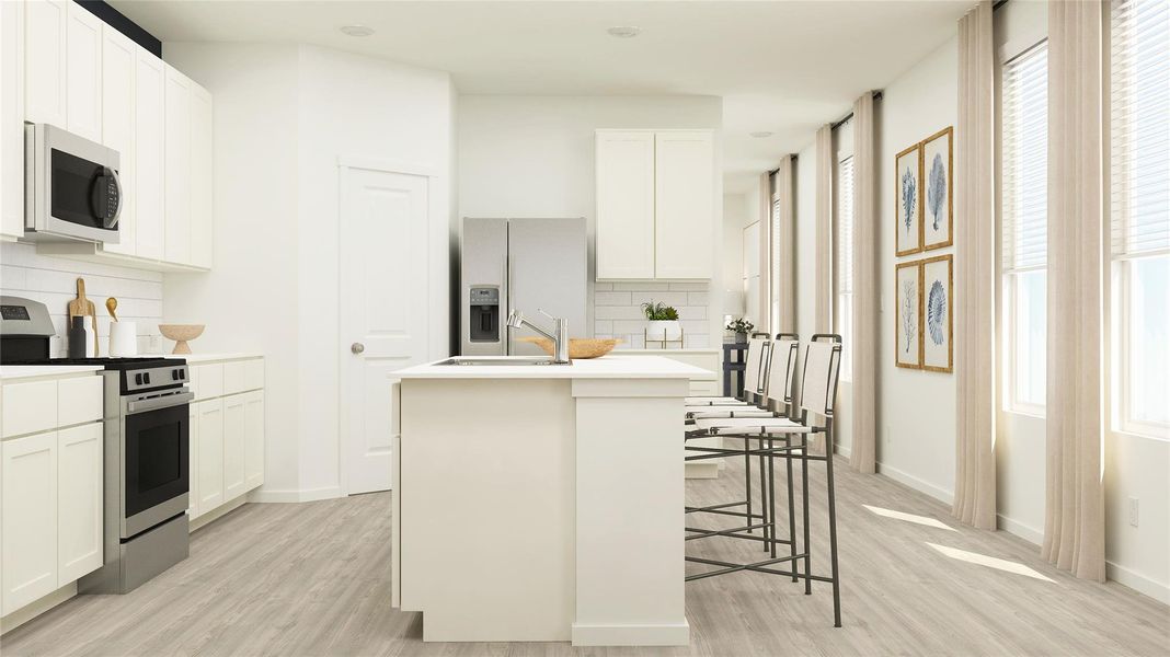 Furnished interior view inside a new home in Esperanza, Richmond (Image 20).