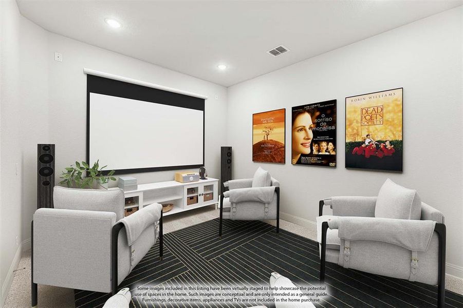 Furnished interior view inside a new home in Somerset Classic 70s & 80s, Mansfield (Image 8).