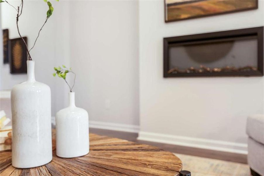 Close-up of interior finishes inside a home in , Conyers (Image 19).