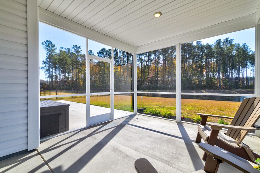Exterior details and patio area of a home in , Summerville (Image 31).
