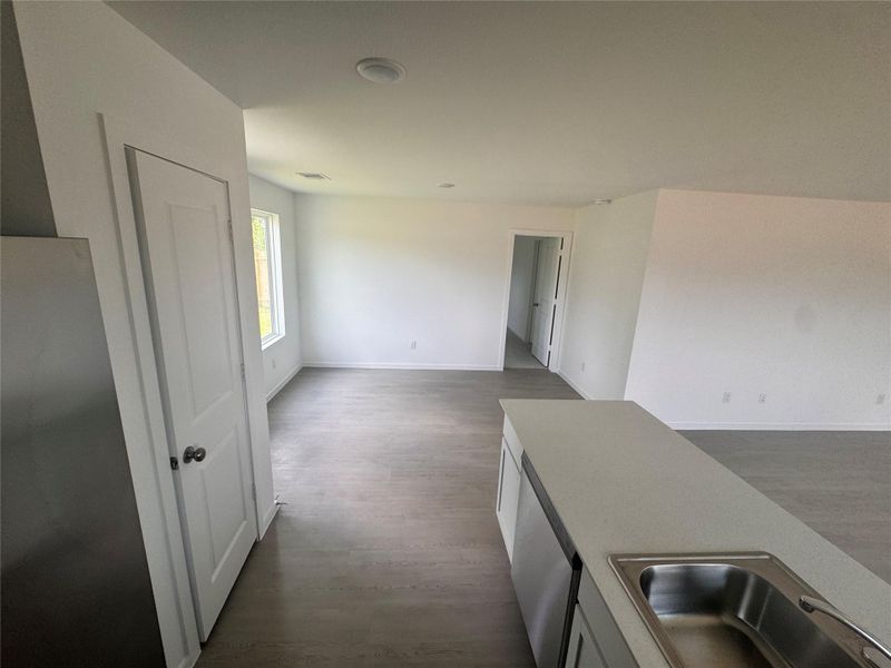 In-progress construction of a new home in Pinewood Trails, Cleveland, TX (Image 18).