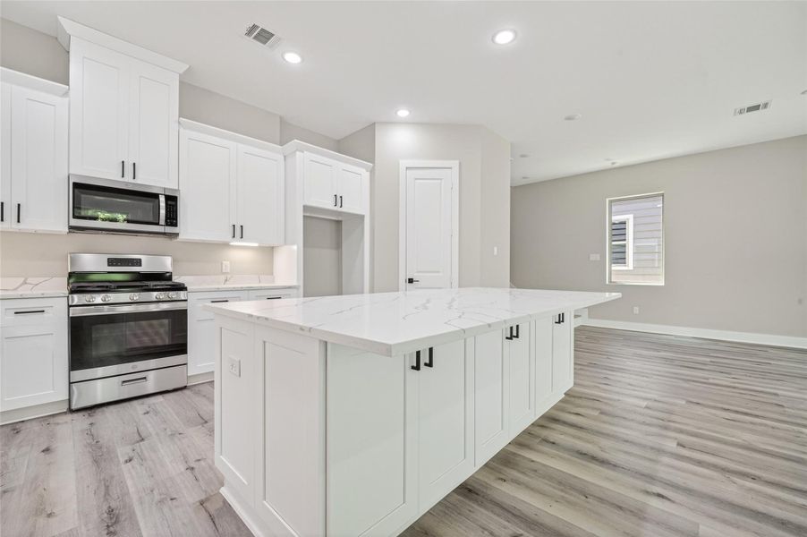 Furnished interior view inside a new home in , Houston (Image 9).
