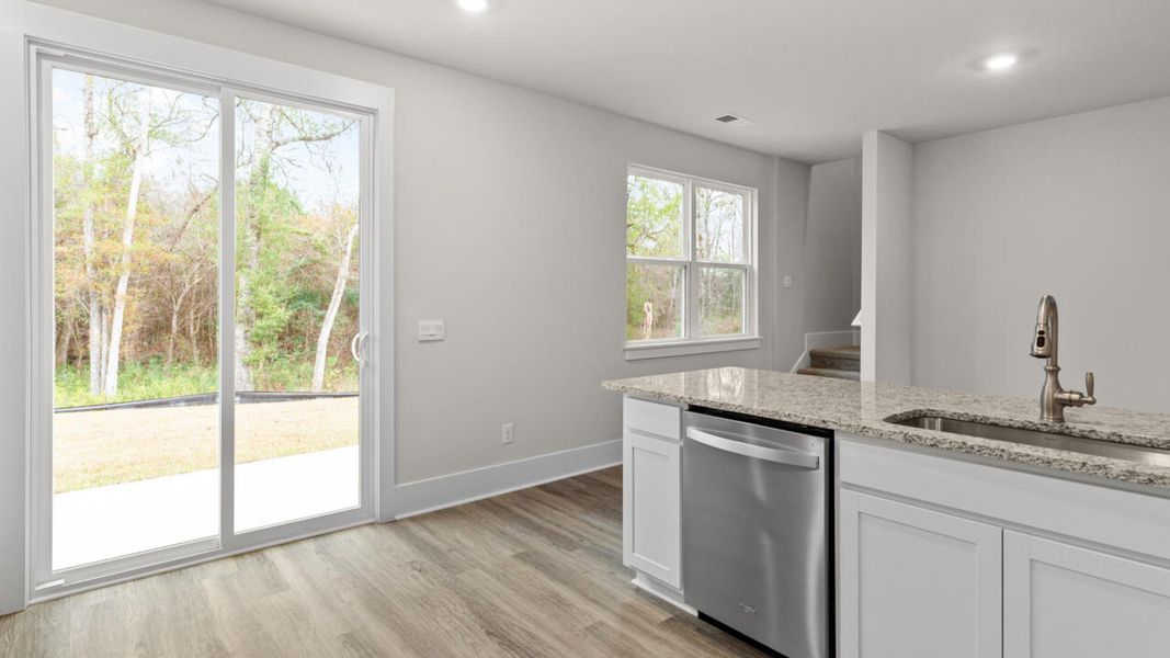 Furnished interior view inside a new home in Lockwood Landing, Supply (Image 9).