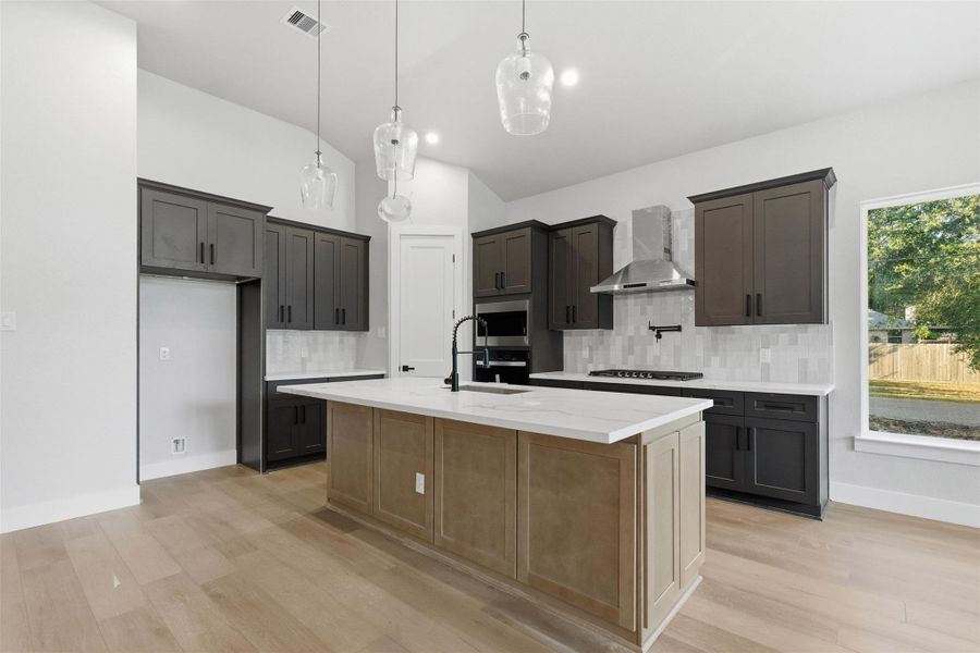 Furnished interior view inside a new home in , Willis (Image 8). Furnished interior view inside a new home in , Willis (Image 8).