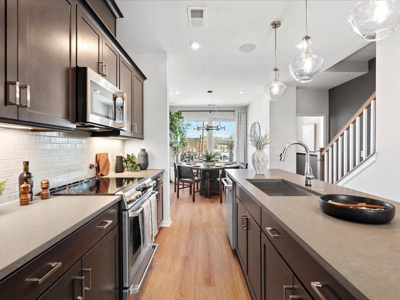 Furnished interior view inside a new home in Southmont, Charlotte (Image 13).