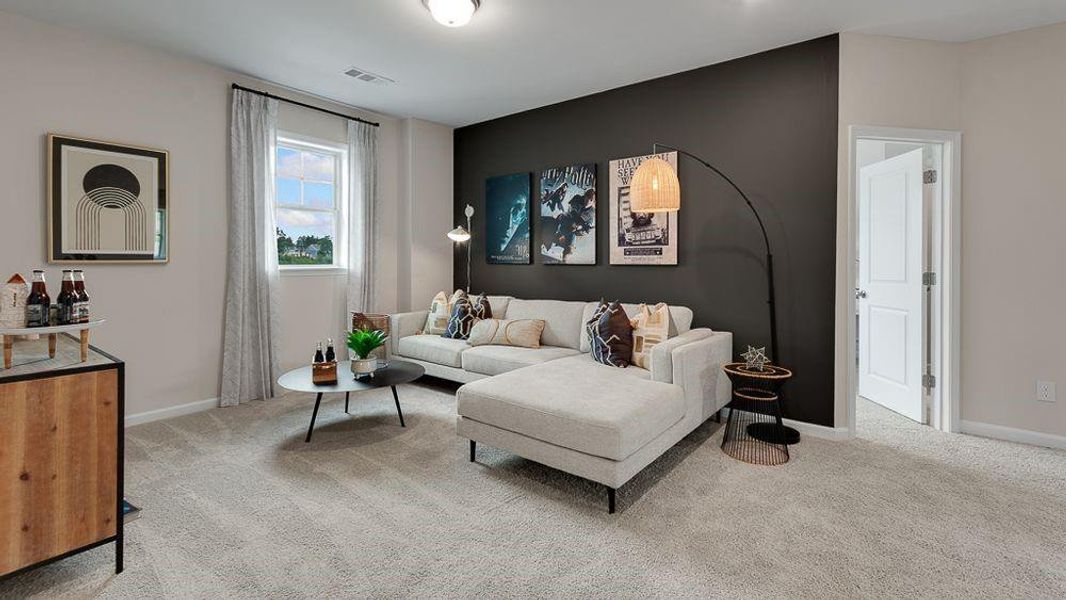 Furnished interior view inside a new home in Stratford Hills, Ball Ground (Image 16).
