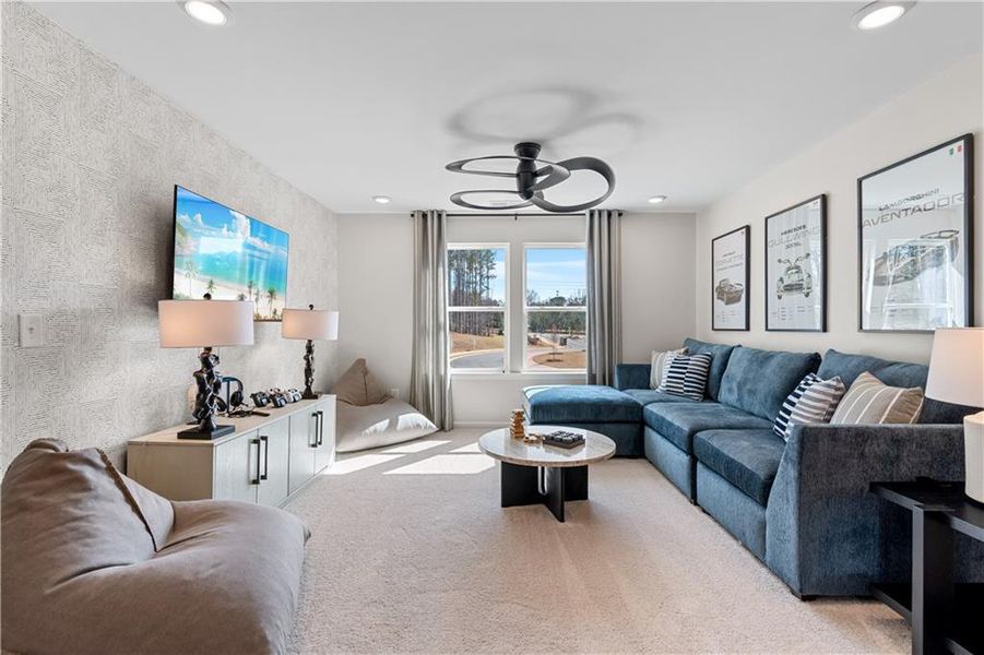 Furnished interior view inside a new home in Bowers Farm, McDonough (Image 10).