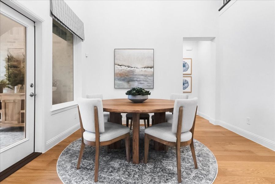 Furnished interior view inside a new home in Sutton Fields, Celina (Image 6).