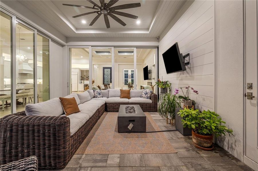 Furnished interior view inside a new home in , Palmetto (Image 43).