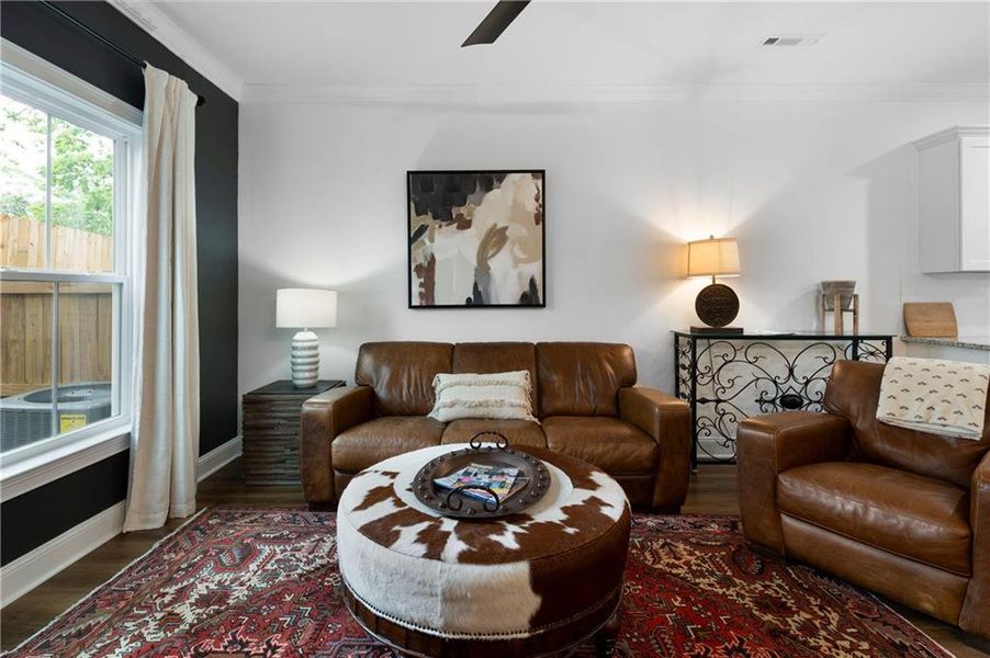 Furnished interior view inside a new home in , Rome (Image 3). Furnished interior view inside a new home in , Rome (Image 3).