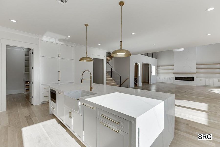 Furnished interior view inside a new home in , Lawrenceville (Image 9).