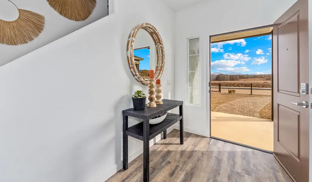 Furnished interior view inside a new home in Redford Estates, Tucson (Image 3). Furnished interior view inside a new home in Redford Estates, Tucson (Image 3).