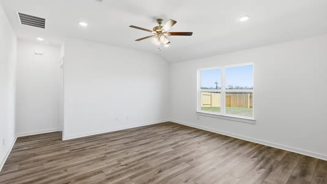 Furnished interior view inside a new home in Infinity Square, Kyle (Image 22).