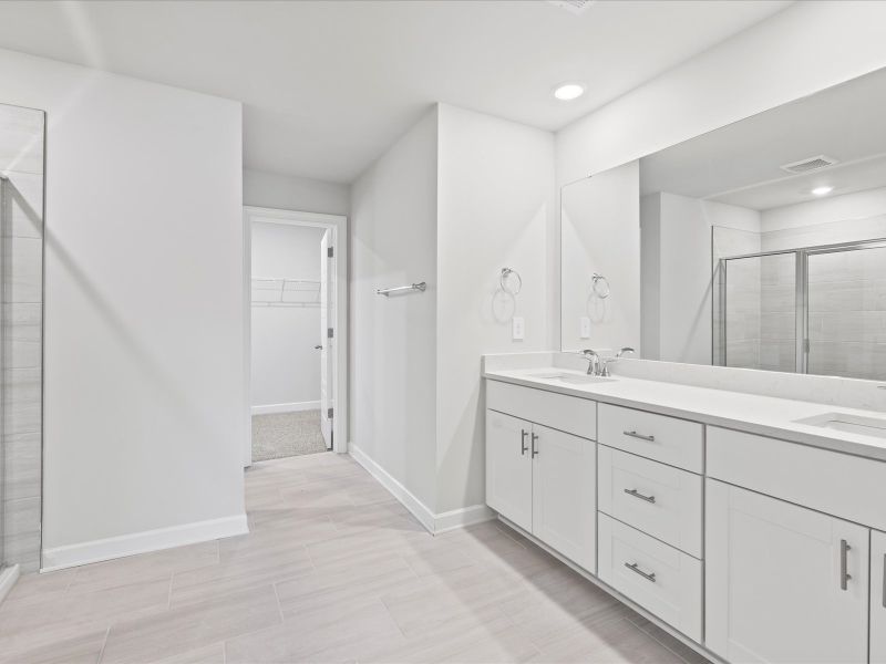 Furnished interior view inside a new home in Chatham Forest, Duncan (Image 7).