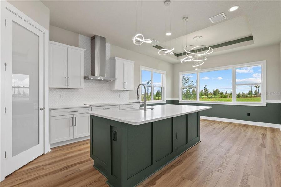 Furnished interior view inside a new home in , Parrish (Image 5).