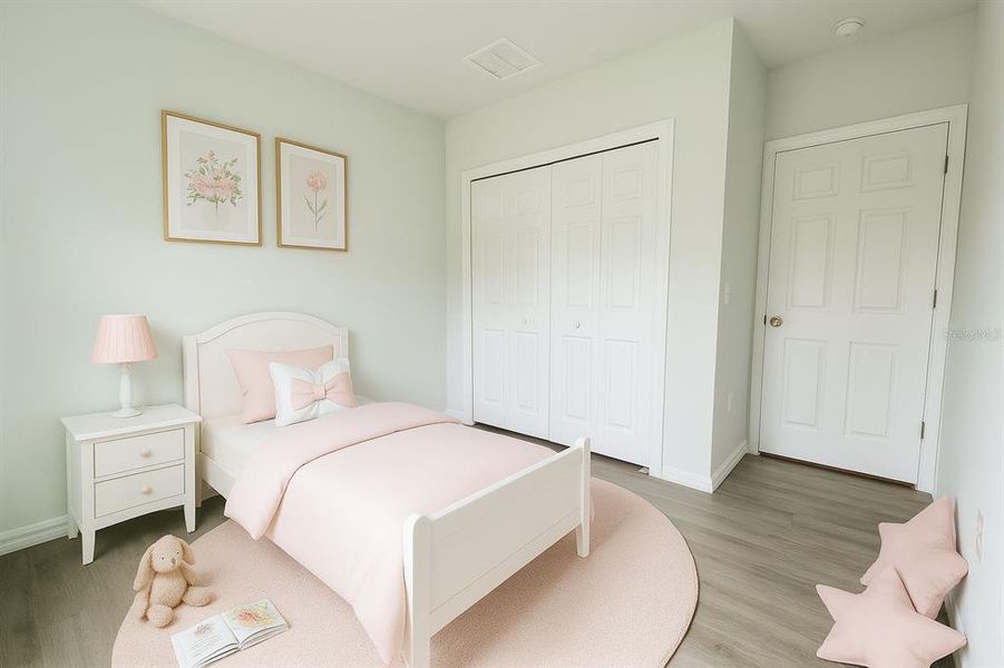 Furnished interior view inside a new home in , Poinciana (Image 9).