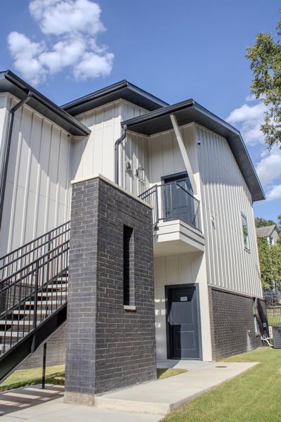 Front exterior of a new home in , Austin, TX, highlighting curb appeal (Image 16).
