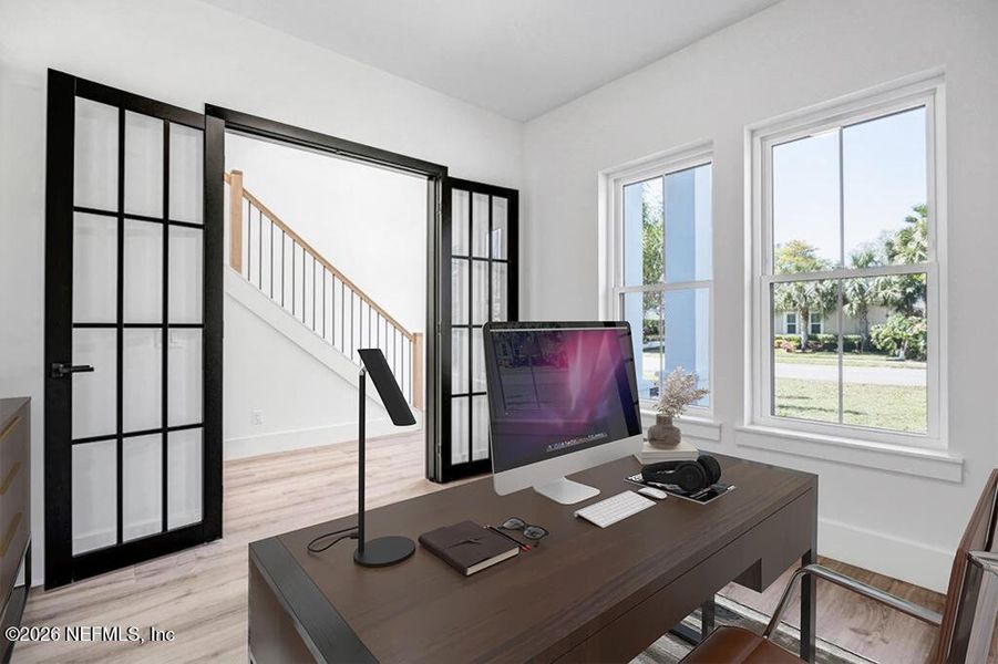 Furnished interior view inside a new home in , St. Augustine (Image 12).
