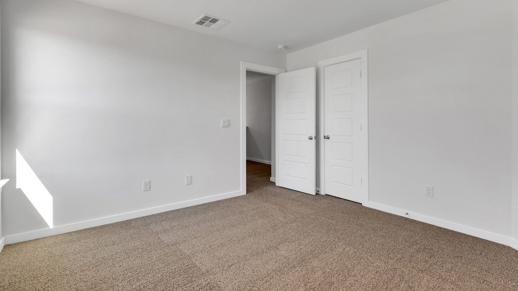 Spacious, unfurnished interior of a new home in Everest Heights, Lubbock (Image 24). Spacious, unfurnished interior of a new home in Everest Heights, Lubbock (Image 24).