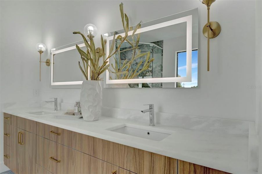 Furnished interior view inside a new home in , St. Petersburg (Image 12).