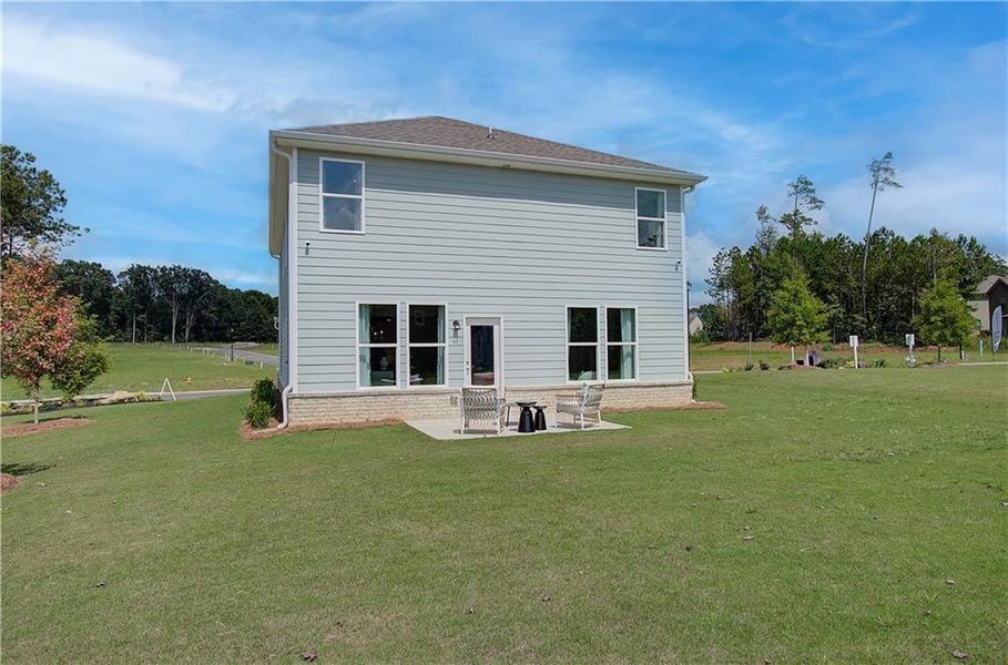 Exterior details and patio area of a home in Westminster, Covington (Image 4).