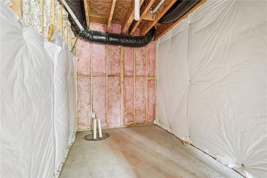 In-progress construction of a new home in Hemingway - Reserve Series, Cumming, GA (Image 57).