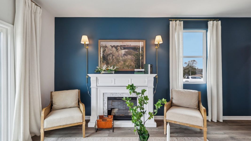 Representative furnished interior of a home built from the ELSTON by D.R. Horton in River Landing, Murfreesboro (Image 12).