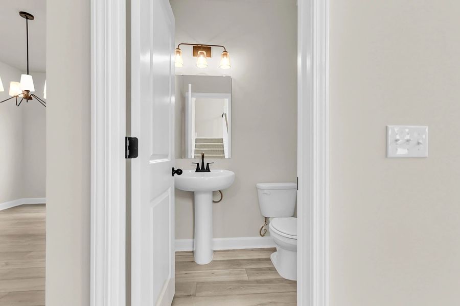 Furnished interior view inside a new home in Watson Hill, Summerville (Image 10).