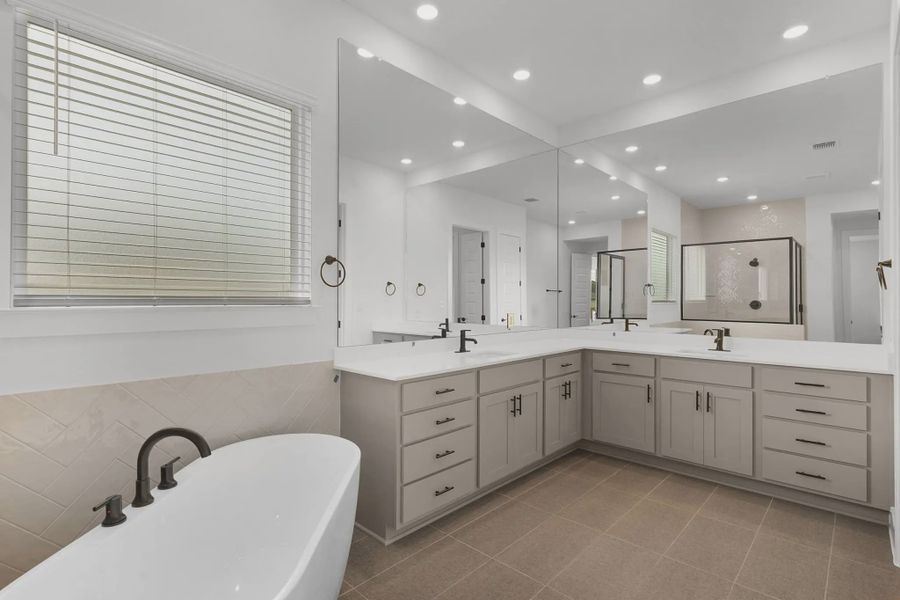 Representative furnished interior of a home built from the Hudson by Chesmar Homes in Newhaven, Manor (Image 12). Representative furnished interior of a home built from the Hudson by Chesmar Homes in Newhaven, Manor (Image 12).