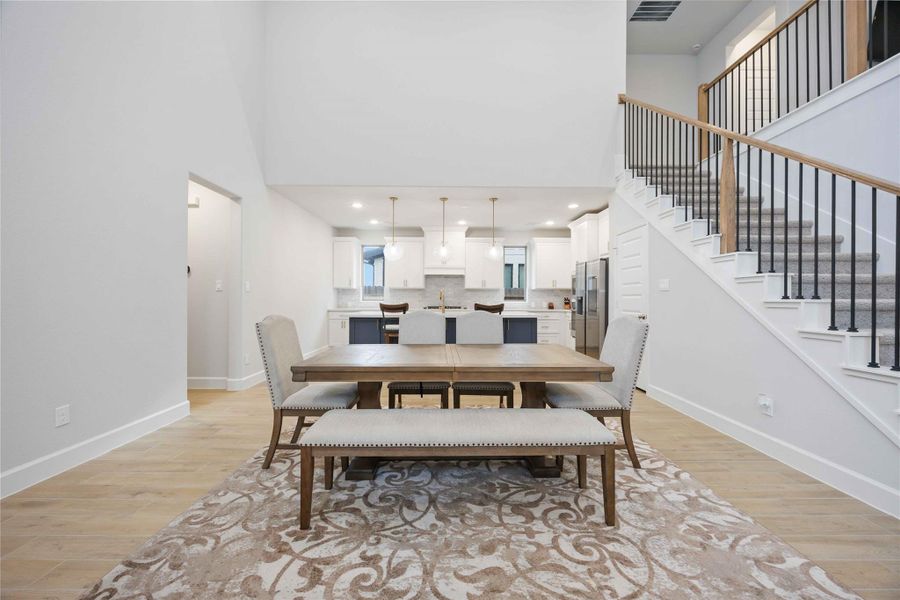 Furnished interior view inside a new home in Marvida 55' - Gated, Cypress (Image 12).