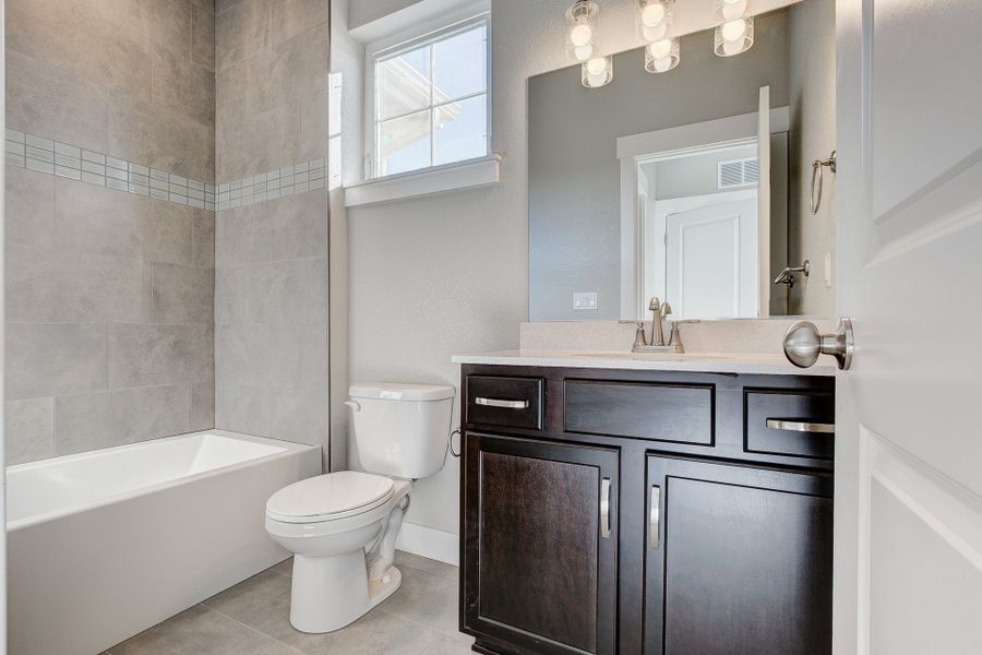 Representative furnished interior of a home built from the The Barrington by Landmark Homes in The Lakes at Centerra, Loveland (Image 15). Representative furnished interior of a home built from the The Barrington by Landmark Homes in The Lakes at Centerra, Loveland (Image 15).
