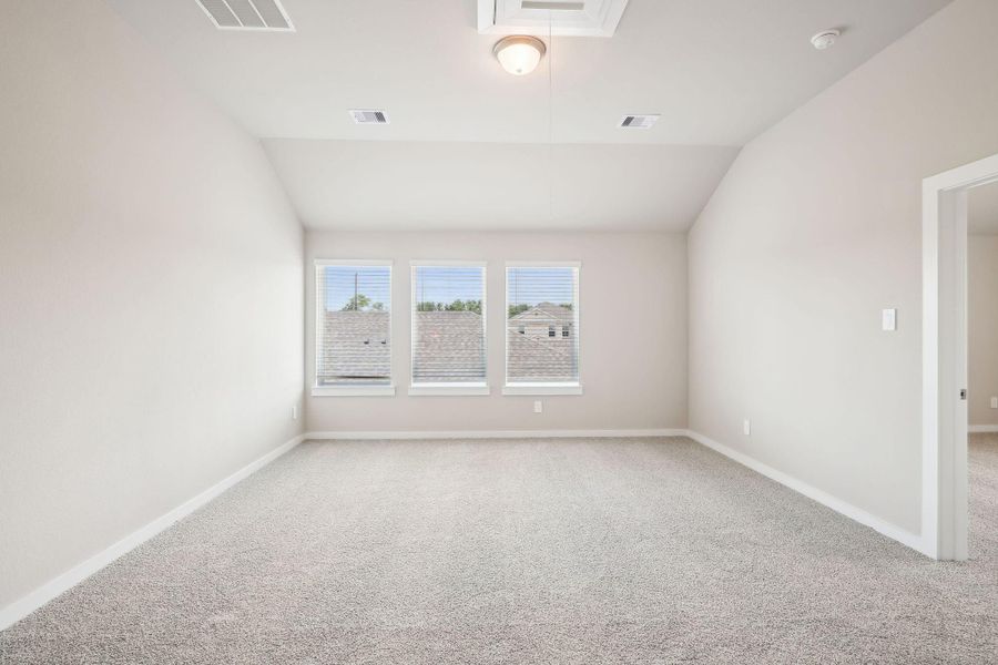 Photo is not of the actual home, but is an inspirational photo of builder’s model home and may depict options, furnishings, and/or decorator features that are not included