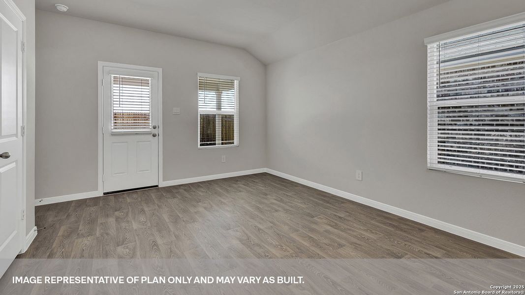 Spacious, unfurnished interior of a new home in Whisper South, San Marcos (Image 21).