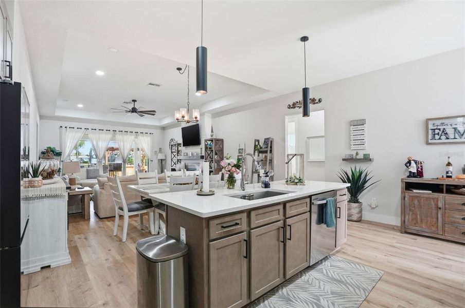 Furnished interior view inside a new home in , Weeki Wachee (Image 38).